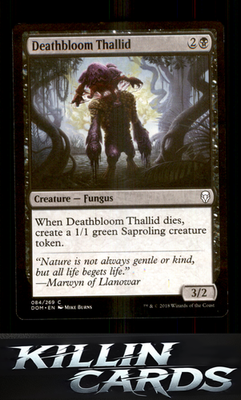 Deathbloom Thallid 84 Magic C Dominaria Card NM