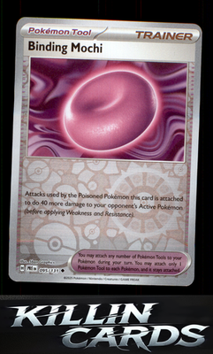 Reverse Holofoil Binding Mochi 095/131 Pokemon Uncommon SV: Prismatic Evolutions