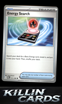 Energy Search 072/088 Pokemon Common ME03: Perfect Order Card NM