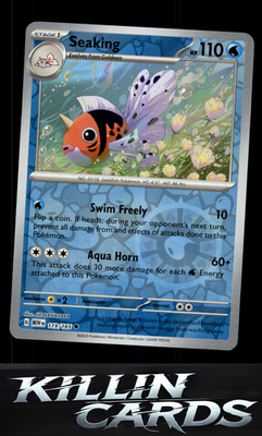 Reverse Holofoil Seaking 119/165 Pokemon Uncommon SV: Scarlet & Violet 151 Card
