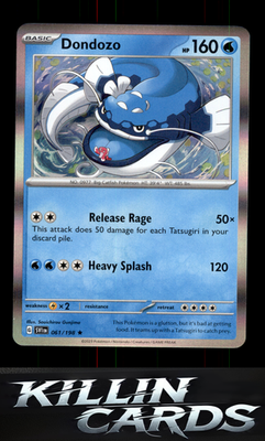 Dondozo - 061/198 061/198 Pokemon Rare SV01: Scarlet & Violet Base Set Card NM