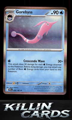 Gorebyss 056/182 Pokemon Rare SV10: Destined Rivals Card NM