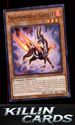 1st Edition Salamangreat Gazelle LD10-EN008 YuGiOh Common Legendary Duelists: So