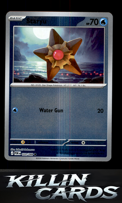 Reverse Holofoil Staryu 020/088 Pokemon Common ME03: Perfect Order Card NM