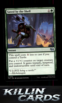 Saved by the Shell 132 Magic U Teenage Mutant Ninja Turtles Card NM