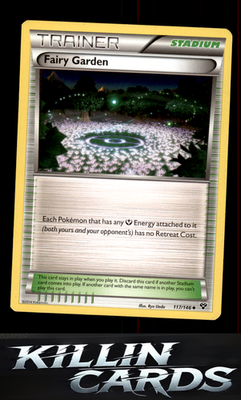 Fairy Garden 117/146 Pokemon Uncommon XY Base Set Card NM