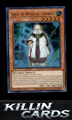 1st Edition Sage of Wisdom - Himmel BLMR-EN050 YuGiOh Ultra Rare Battles of Lege