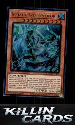 1st Edition Icejade Kosmochlor MP23-EN006 YuGiOh Ultra Rare 25th Anniversary Tin