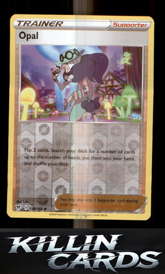 Opal 158/185 Pokemon Uncommon SWSH04: Vivid Voltage Card NM