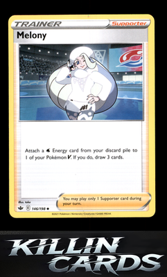Melony 146/198 Pokemon Uncommon SWSH06: Chilling Reign Card NM