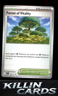 Forest of Vitality 188/217 Pokemon Uncommon ME: Ascended Heroes Card NM