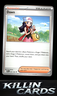 Dawn 087/094 Pokemon Uncommon ME02: Phantasmal Flames Card NM