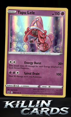 Tapu Lele 064/159 Pokemon Holo Rare SWSH: Crown Zenith Card NM