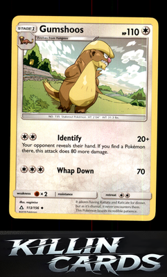 Gumshoos 113/156 Pokemon Uncommon SM - Ultra Prism Card NM