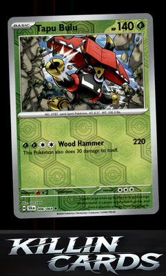 Reverse Holofoil Tapu Bulu - 006/064 006/064 Pokemon Rare SV: Shrouded Fable Car
