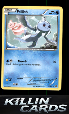 Frillish 38/135 Pokemon Common Plasma Storm Card LP