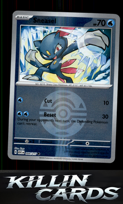 Reverse Holofoil Sneasel (Dusk Ball) 044/217 Pokemon Common ME: Ascended Heroes