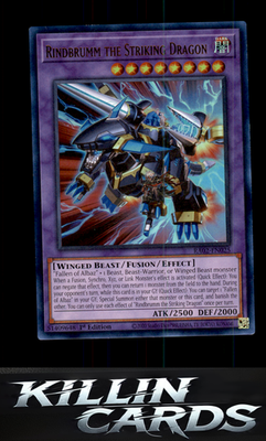 1st Edition Rindbrumm the Striking Dragon (Secret Rare) RA02-EN025 YuGiOh Secret