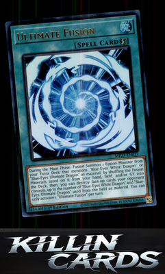 1st Edition Ultimate Fusion MP23-EN027 YuGiOh Ultra Rare 25th Anniversary Tin: D