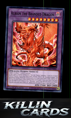1st Edition Albion the Branded Dragon SDAZ-EN046 YuGiOh Common Structure Deck: A