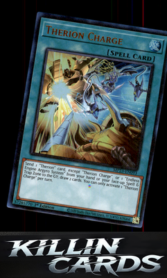 1st Edition Therion Charge MP23-EN093 YuGiOh Ultra Rare 25th Anniversary Tin: Du