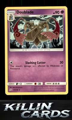 Doublade 94/236 Pokemon Uncommon SM - Unified Minds Card NM