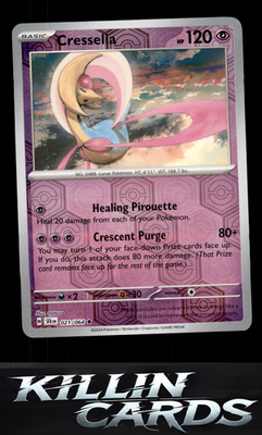 Reverse Holofoil Cresselia - 021/064 021/064 Pokemon Rare SV: Shrouded Fable Car