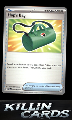 Hop's Bag 147/159 Pokemon Uncommon SV09: Journey Together Card NM