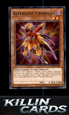 1st Edition Altergeist Fifinellag DANE-EN005 YuGiOh Common Dark Neostorm Card NM