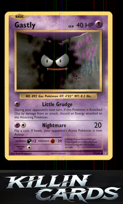Gastly 47/108 Pokemon Common XY - Evolutions Card NM