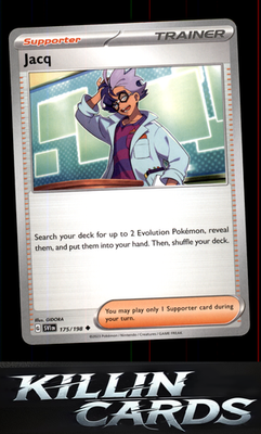 Jacq - 175/198 175/198 Pokemon Uncommon SV01: Scarlet & Violet Base Set Card NM