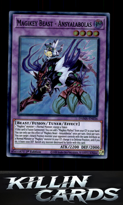 Magikey Beast - Ansyalabolas DAMA-EN036 YuGiOh Super Rare Dawn of Majesty Card N
