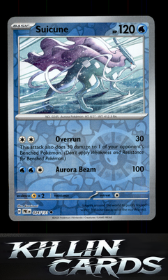 Reverse Holofoil Suicune 024/131 Pokemon Uncommon SV: Prismatic Evolutions Card