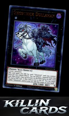 1st Edition Ghostrick Dullahan GFP2-EN139 YuGiOh Ultra Rare Ghosts From the Past