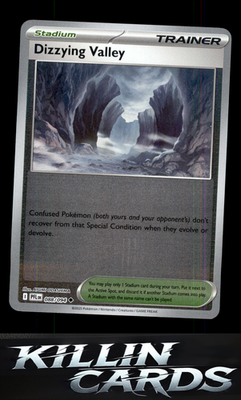 Reverse Holofoil Dizzying Valley 088/094 Pokemon Uncommon ME02: Phantasmal Flame
