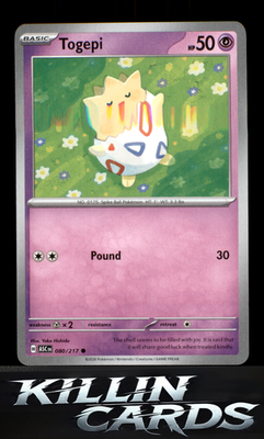 Togepi 080/217 Pokemon Common ME: Ascended Heroes Card NM