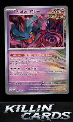 Flutter Mane (Poke Ball Pattern) 043/131 Pokemon Rare SV: Prismatic Evolutions C
