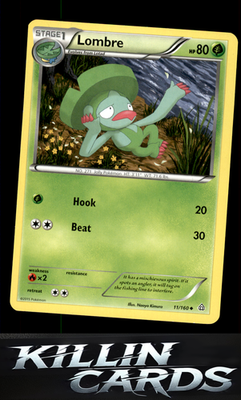 Lombre 11/160 Pokemon Uncommon XY - Primal Clash Card LP