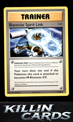 Blastoise Spirit Link 73/108 Pokemon Uncommon XY - Evolutions Card NM