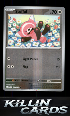 Reverse Holofoil Stufful - 111/132 111/132 Pokemon Common ME01: Mega Evolution C