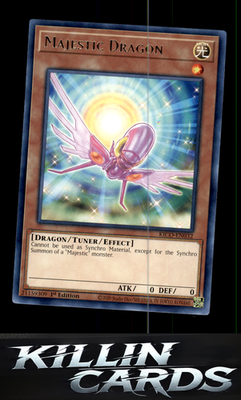 1st Edition Majestic Dragon KICO-EN032 YuGiOh Rare King's Court Card NM