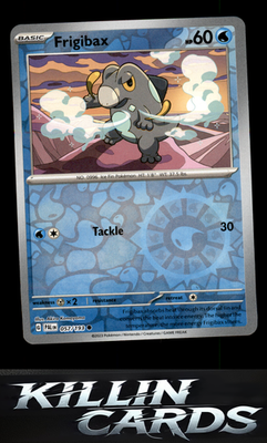 Reverse Holofoil Frigibax - 057/193 057/193 Pokemon Common SV02: Paldea Evolved