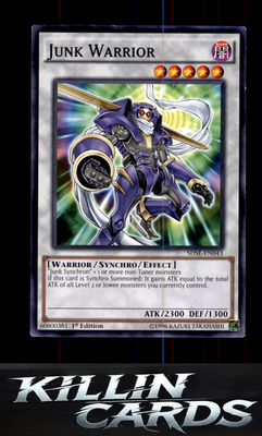 1st Edition Junk Warrior SDSE-EN043 YuGiOh Common Structure Deck: Synchron Extre