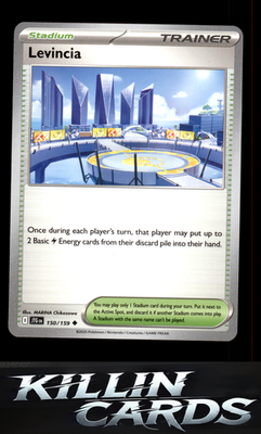 Levincia 150/159 Pokemon Uncommon SV09: Journey Together Card NM