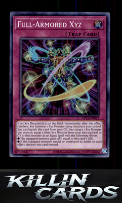 Full-Armored Xyz OP25-EN012 YuGiOh Super Rare OTS Tournament Pack 25 Card NM