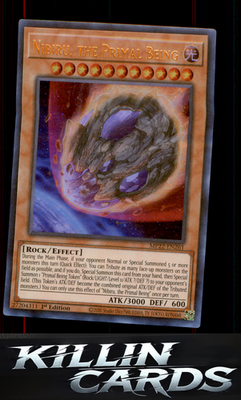 1st Edition Nibiru, the Primal Being MP22-EN261 YuGiOh Ultra Rare 2022 Tin of th