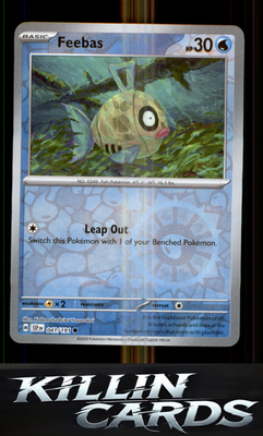 Reverse Holofoil Feebas - 041/191 041/191 Pokemon Common SV08: Surging Sparks Ca