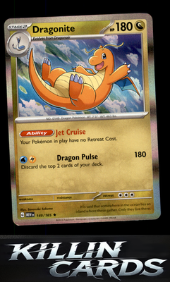 Dragonite 149/165 Pokemon Rare SV: Scarlet & Violet 151 Card NM