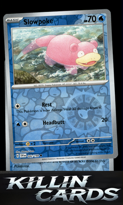 Reverse Holofoil Slowpoke - 042/198 042/198 Pokemon Common SV01: Scarlet & Viole