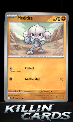 Meditite 103/217 Pokemon Common ME: Ascended Heroes Card NM
